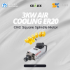 Zaiku CNC Square Spindle Motor 3KW ER20 Air Cooling